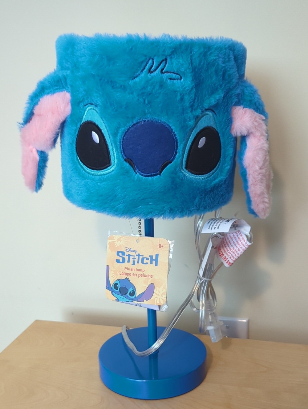 Disney Stitch Plush Lamp Brand New